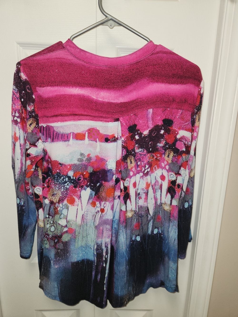 🍉Button-Front Tunic Top - Picture 4 of 6